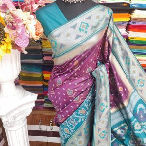 Kotki pure silk 14 hat Saree