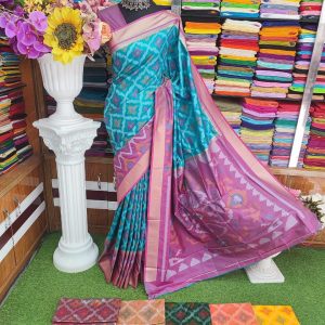 Kotki pure silk 14 hat Saree
