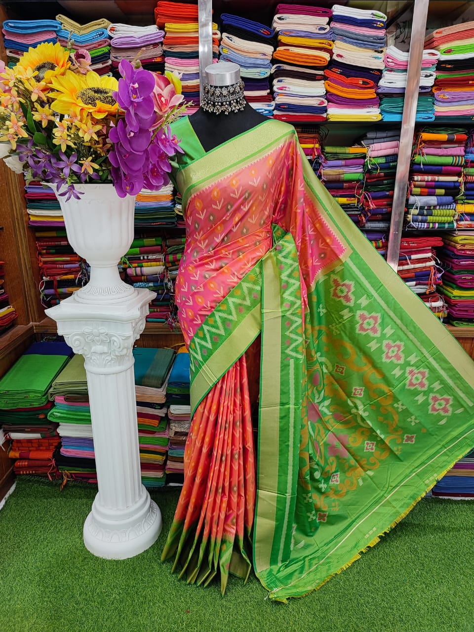 Kotki pure silk 14 hat Saree