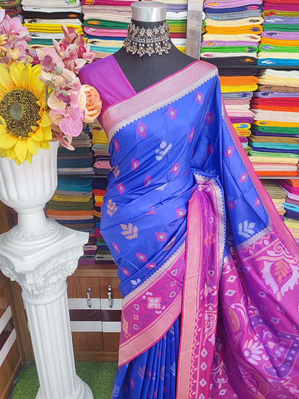 Kotki pure silk 14 hat Saree