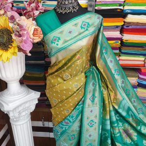 Kotki pure silk 14 hat Saree