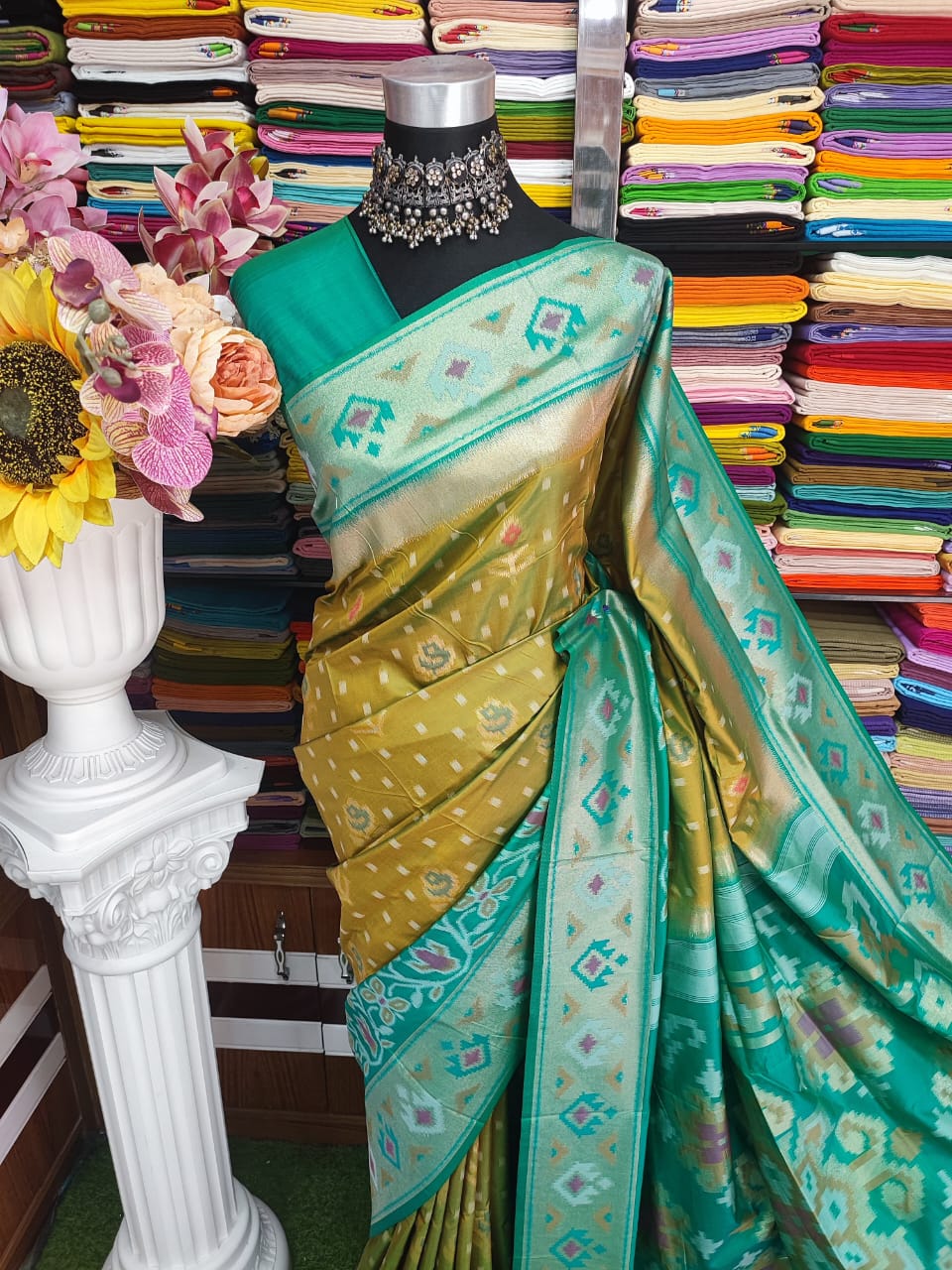Kotki pure silk 14 hat Saree