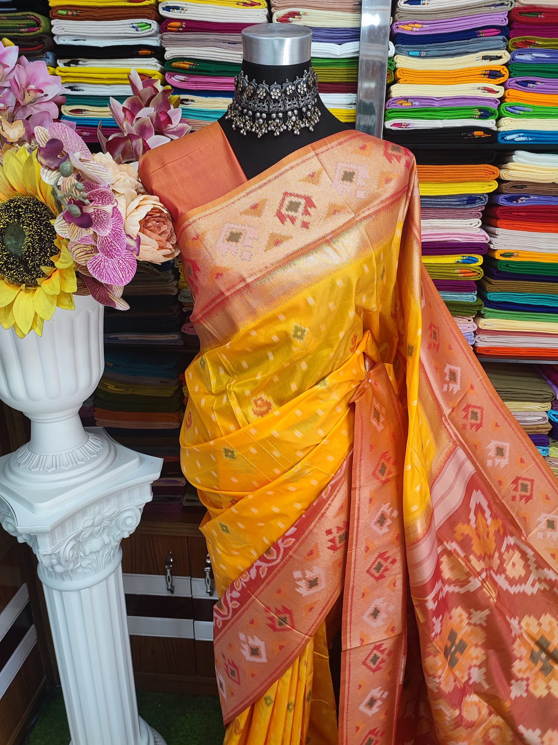 Kotki pure silk 14 hat Saree