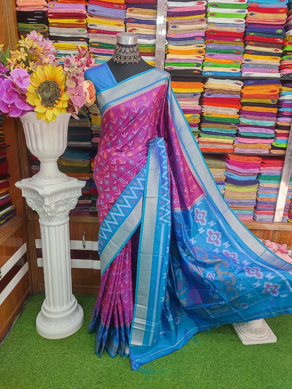 Kotki pure silk 14 hat Saree