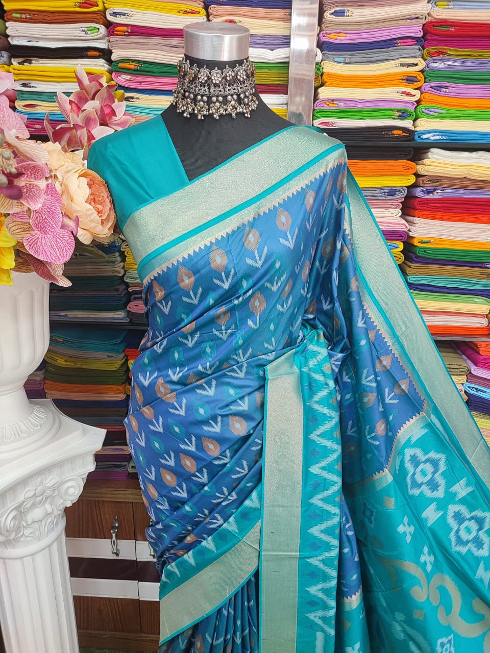 Kotki pure silk 14 hat Saree