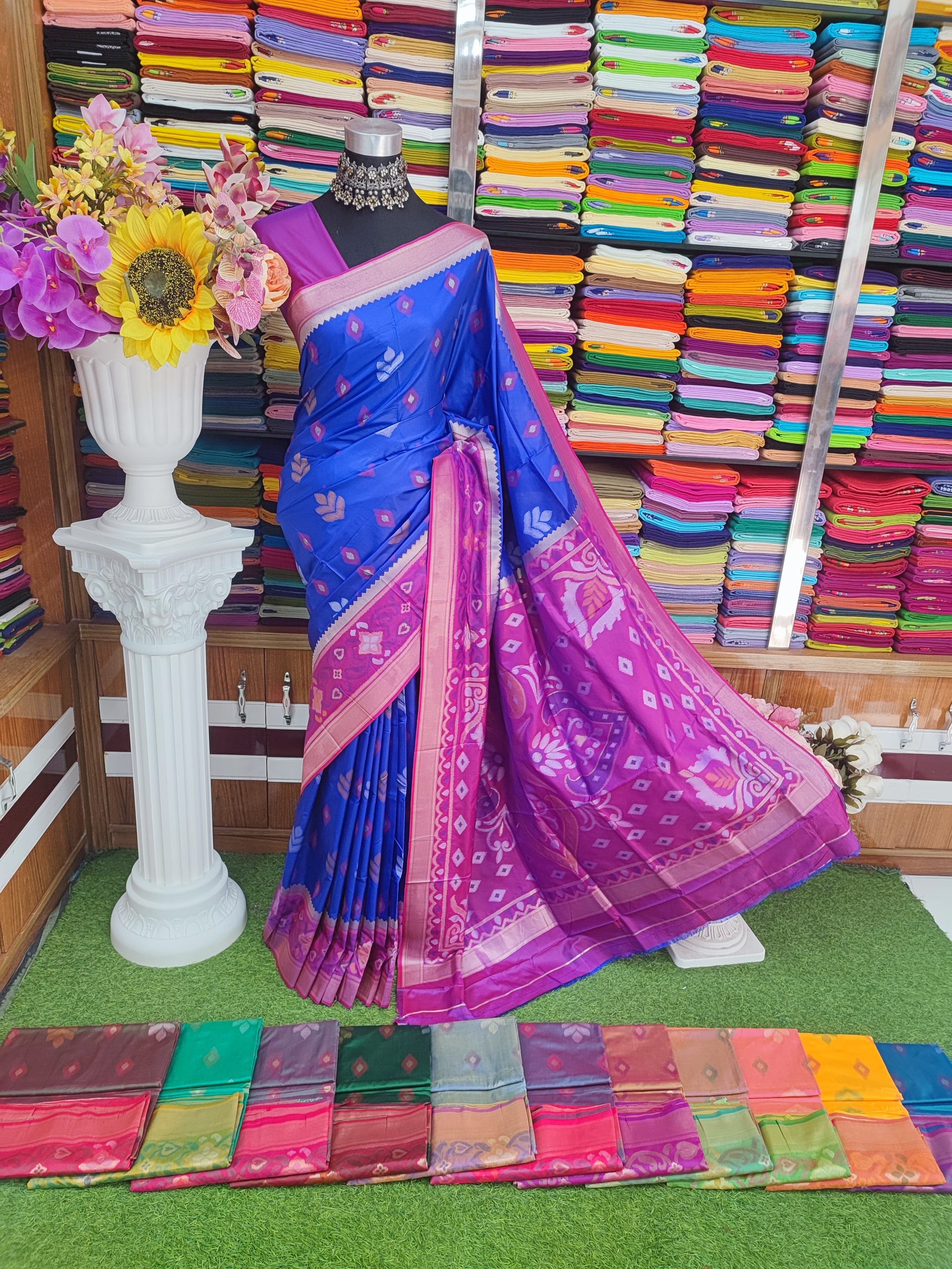 Kotki pure silk 14 hat Saree