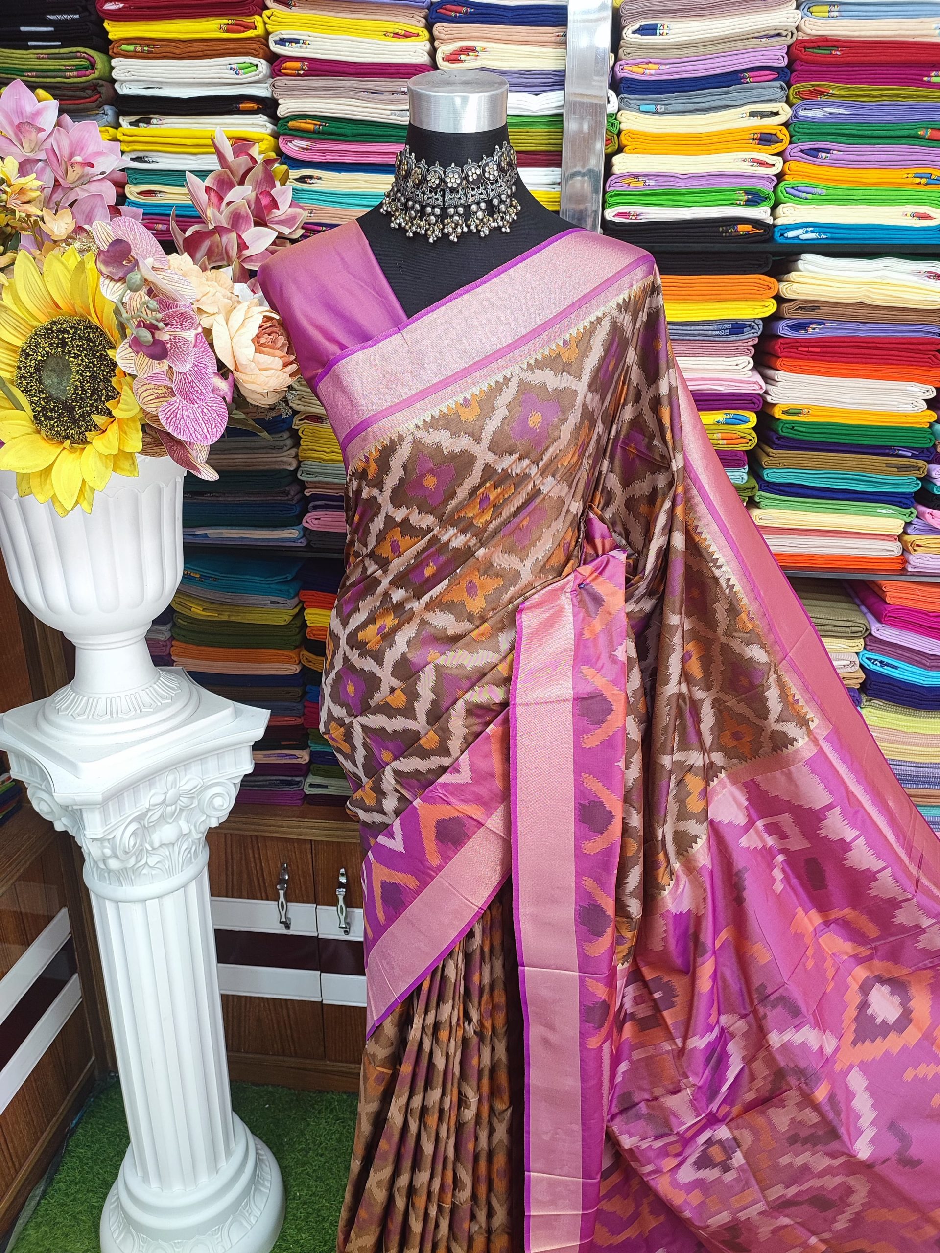 Kotki pure silk 14 hat Saree
