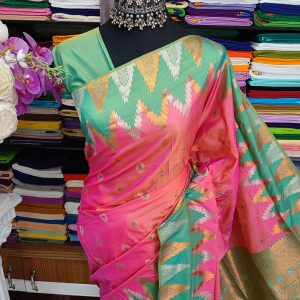 Kotki pure silk 14 hat Saree
