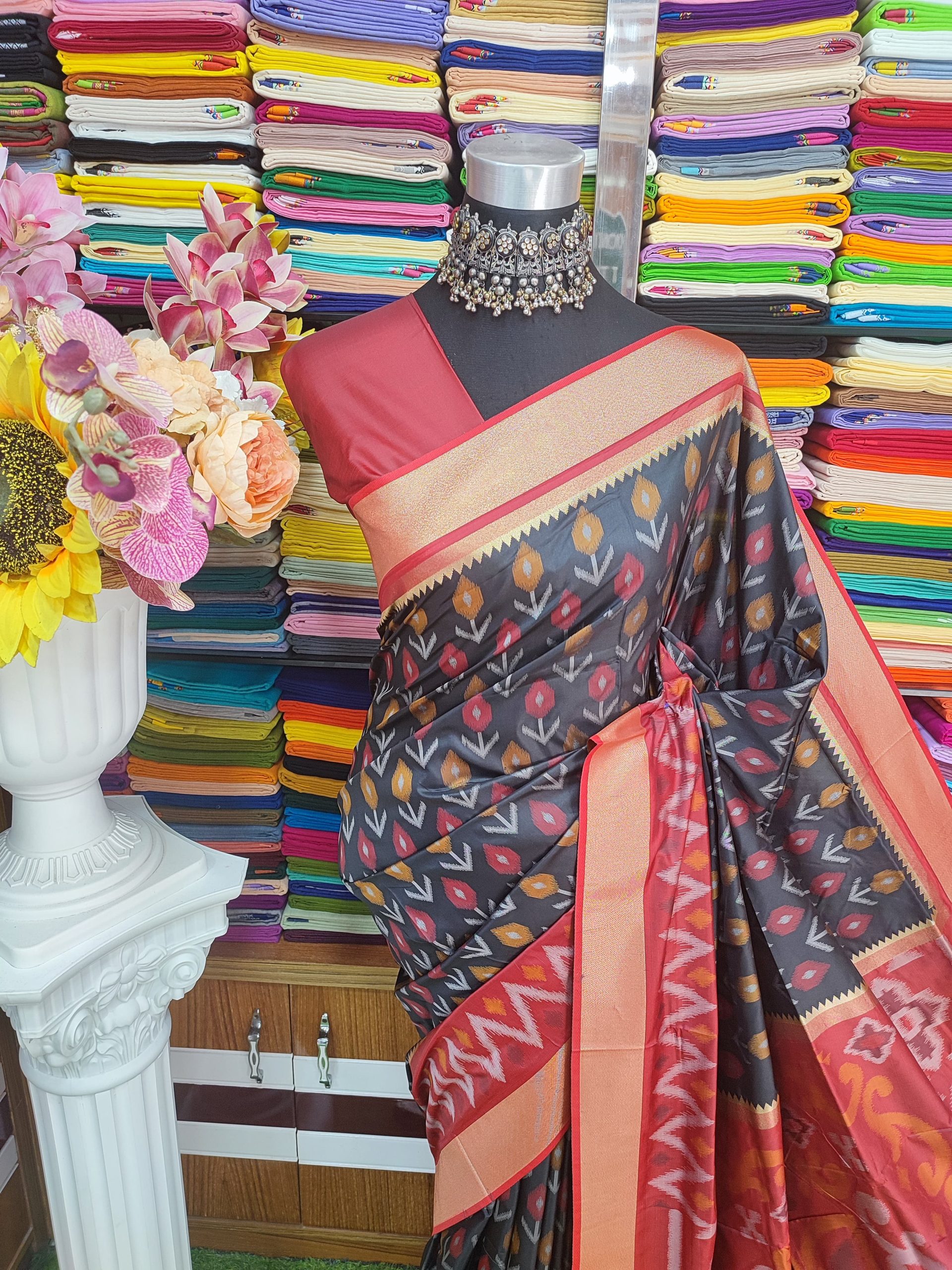 Kotki pure silk 14 hat Saree