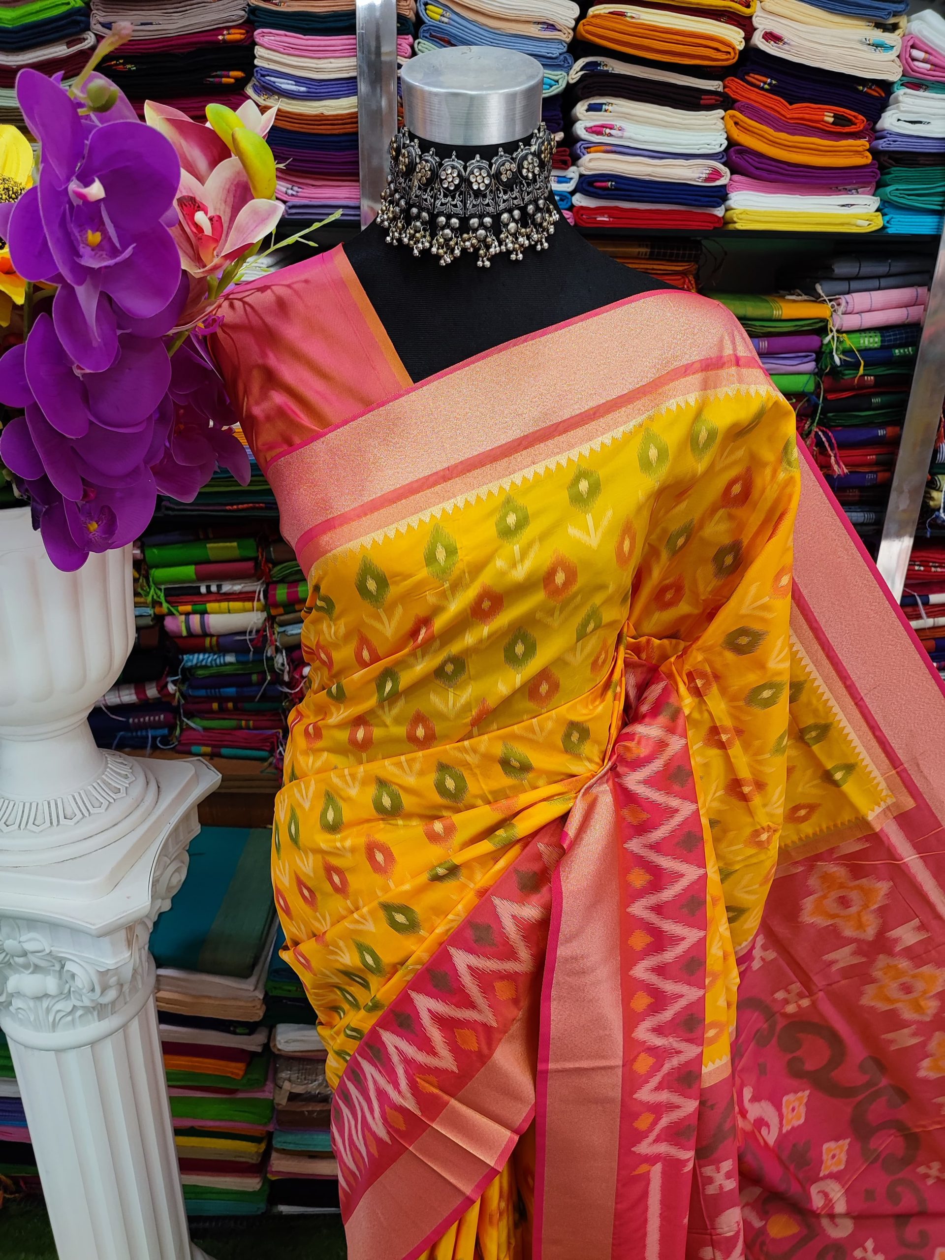Kotki pure silk 14 hat Saree